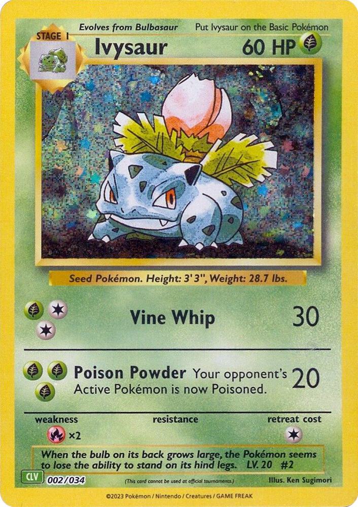 Ivysaur card image