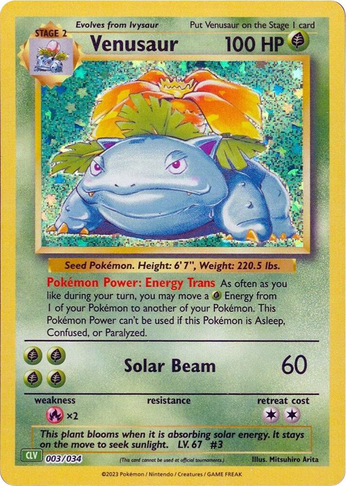 Venusaur card image