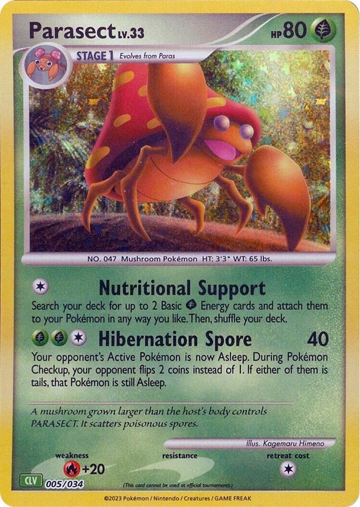 Parasect card image