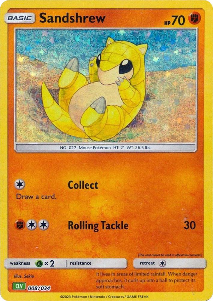 Sandshrew card image