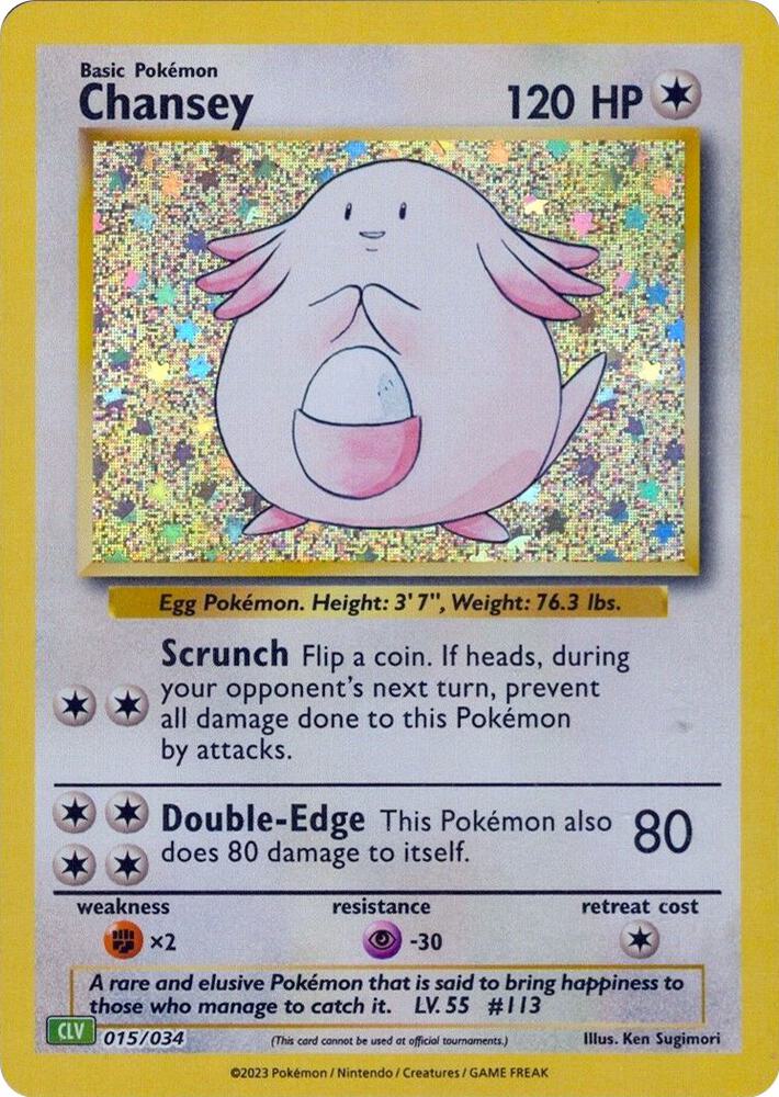 Chansey card image