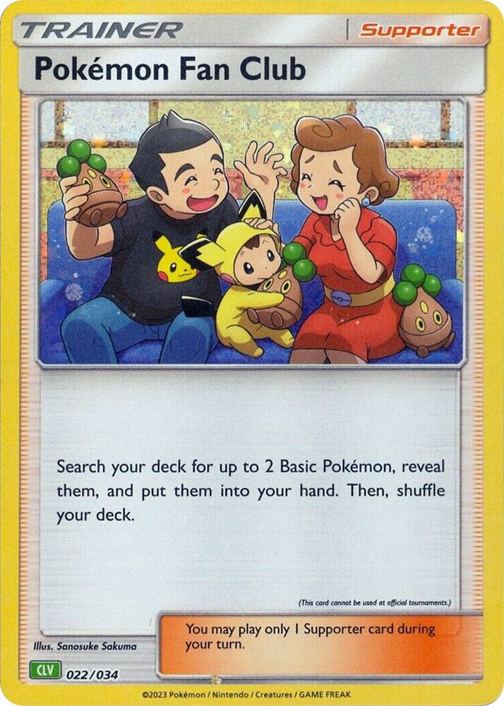 Pokemon Fan Club (CLV) card image