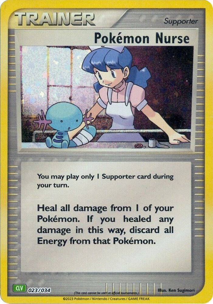 Pokemon Nurse card image