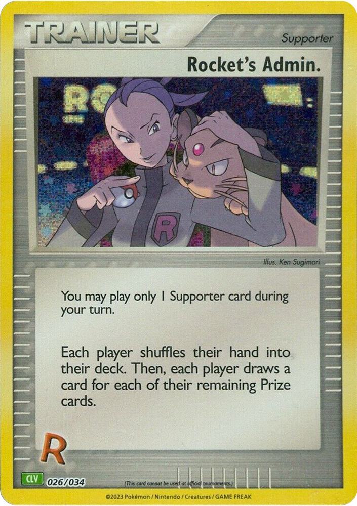 Rocket's Admin. (CLV) card image