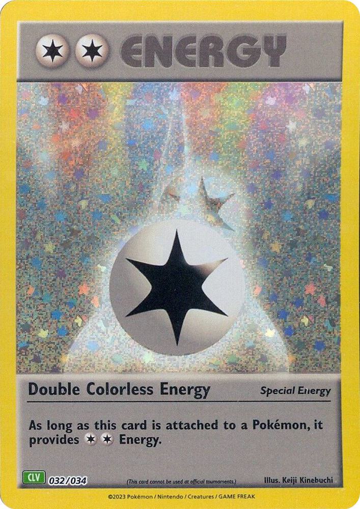 Double Colorless Energy (CLV) card image