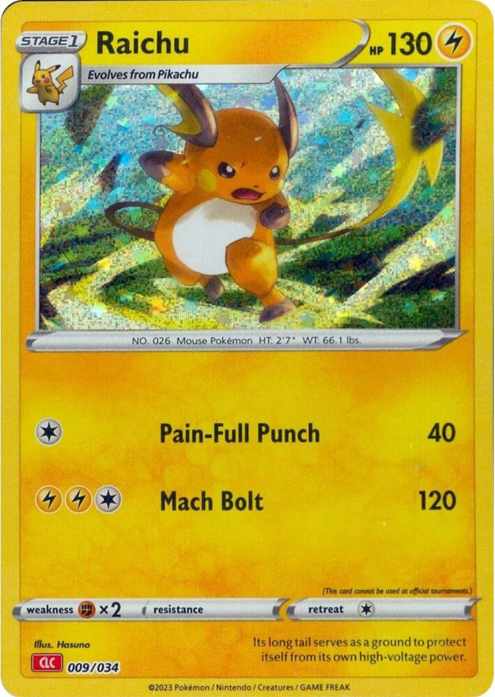 Raichu card image