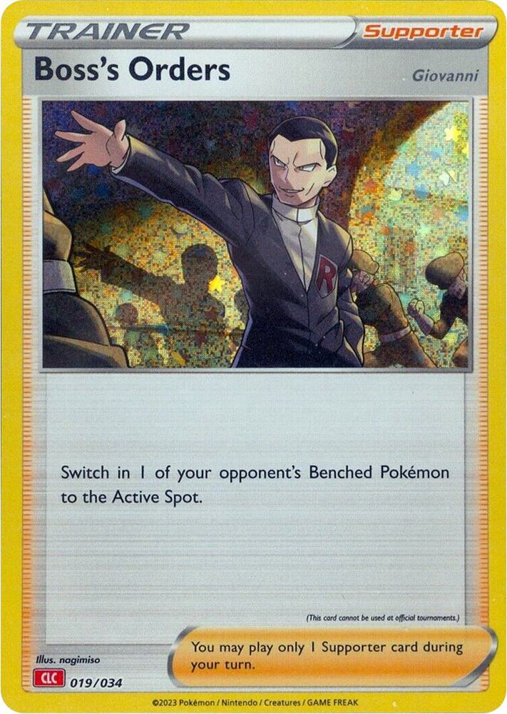 Boss's Orders (CLC) card image