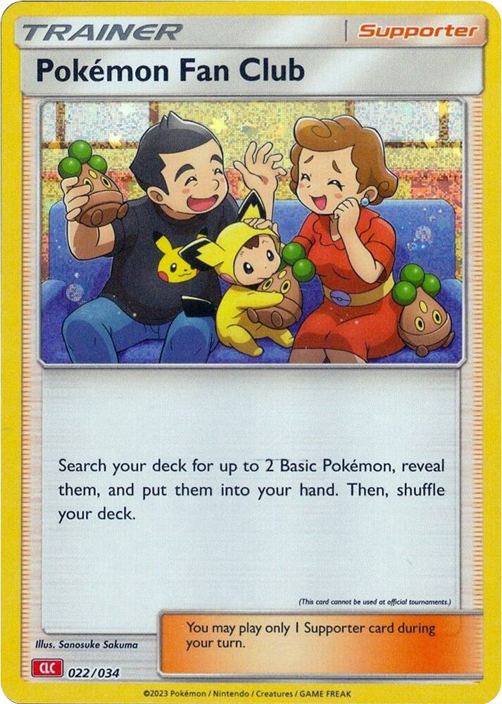 Pokemon Fan Club (CLC) card image