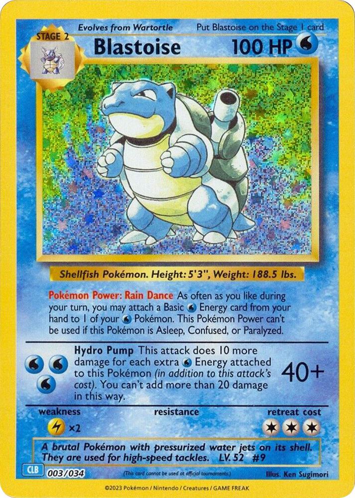 Blastoise card image