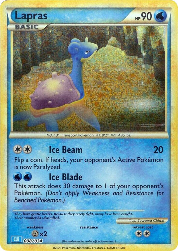 Lapras card image