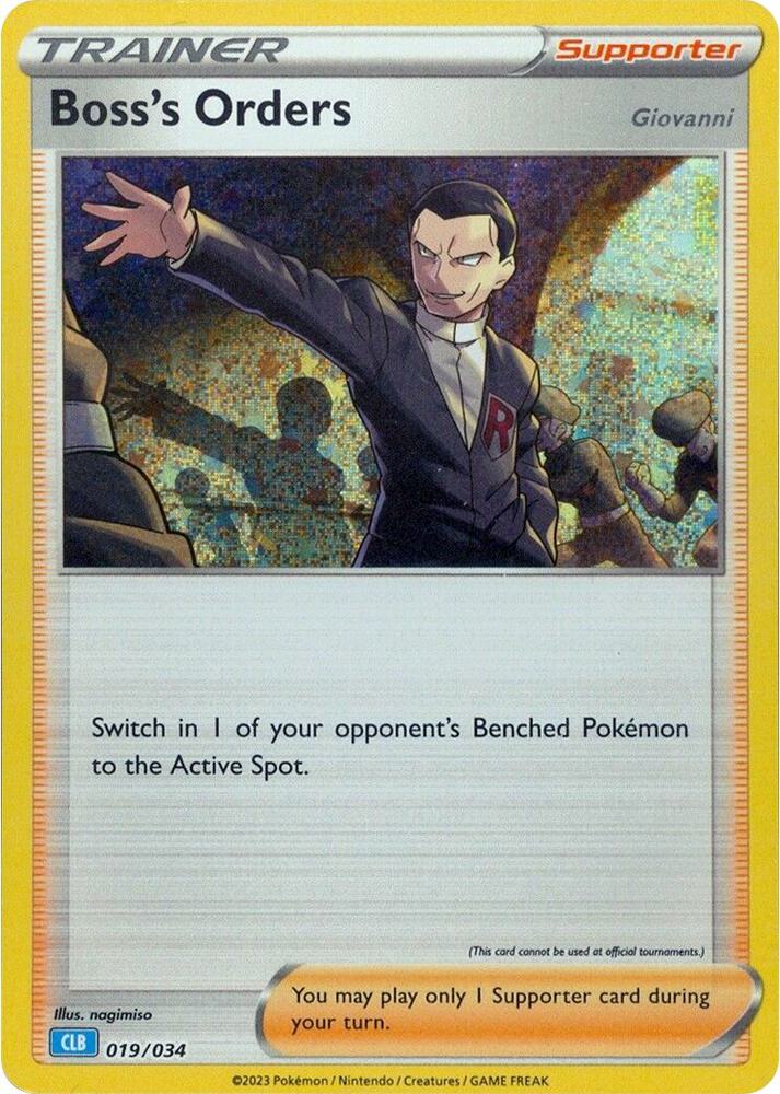 Boss's Orders (CLB) card image