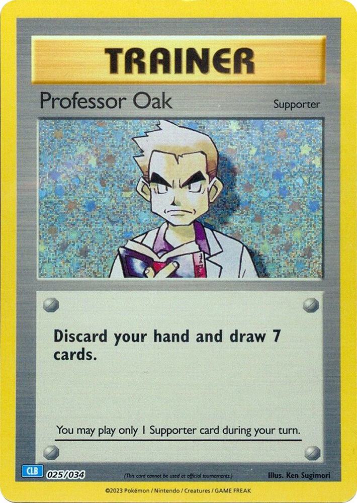 Professor Oak (CLB) card image