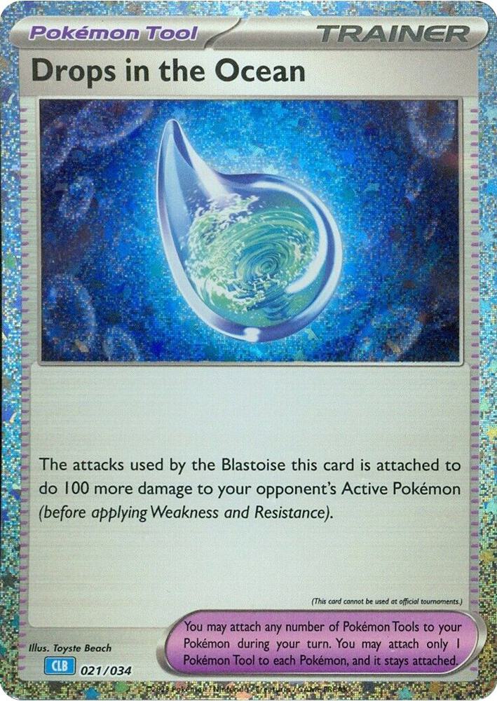 Drops in the Ocean card image
