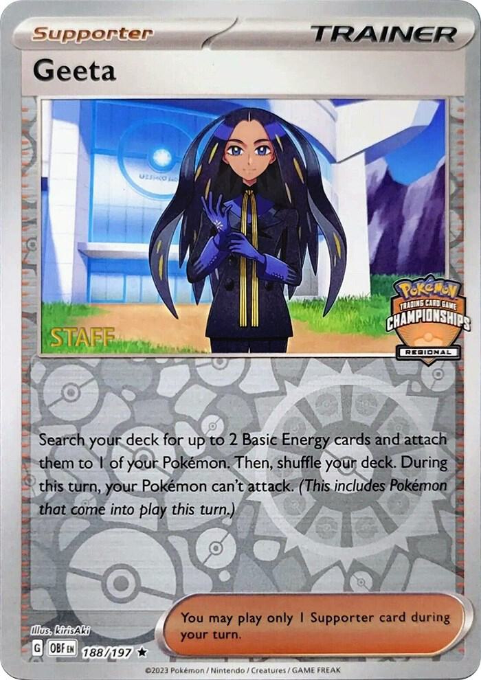 Geeta - 188/197 (Regional Championships) [Staff] card image
