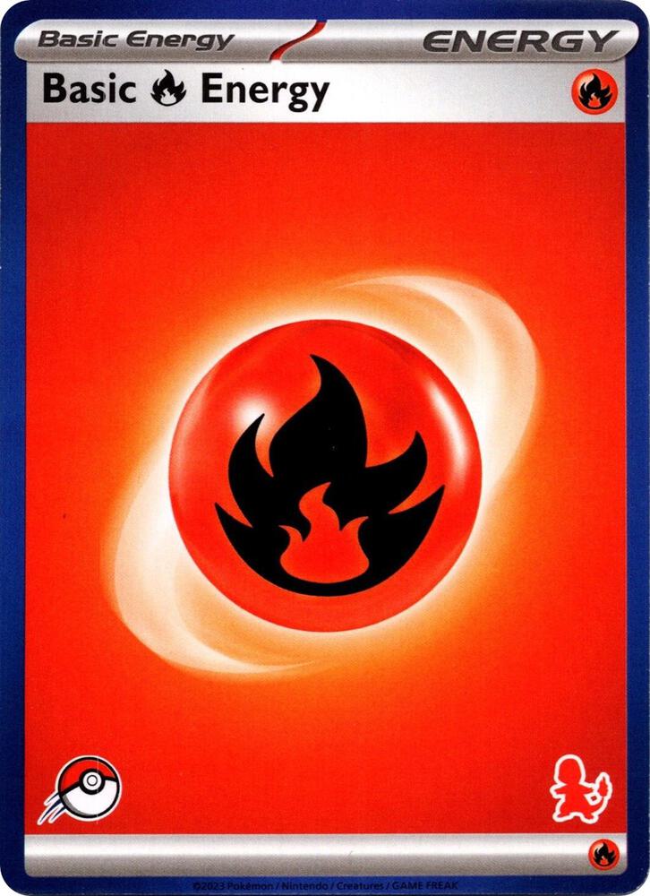 Basic Fire Energy (Blue Border) card image