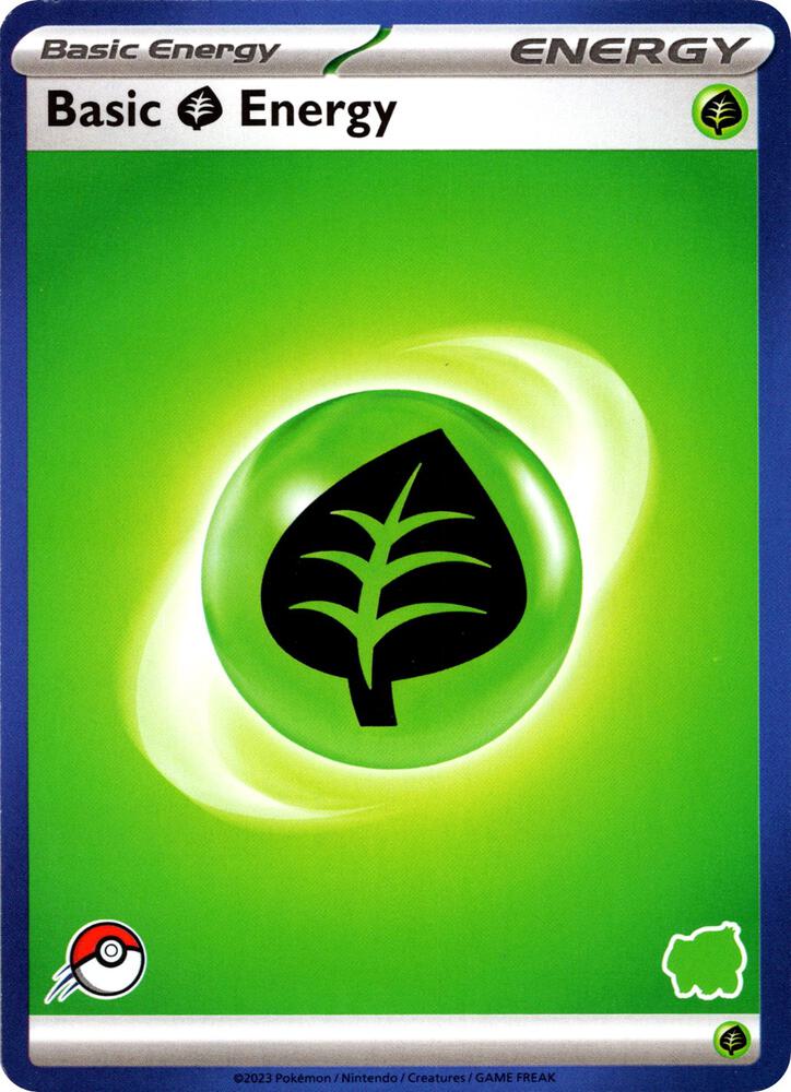 Basic Grass Energy (Blue Border) card image