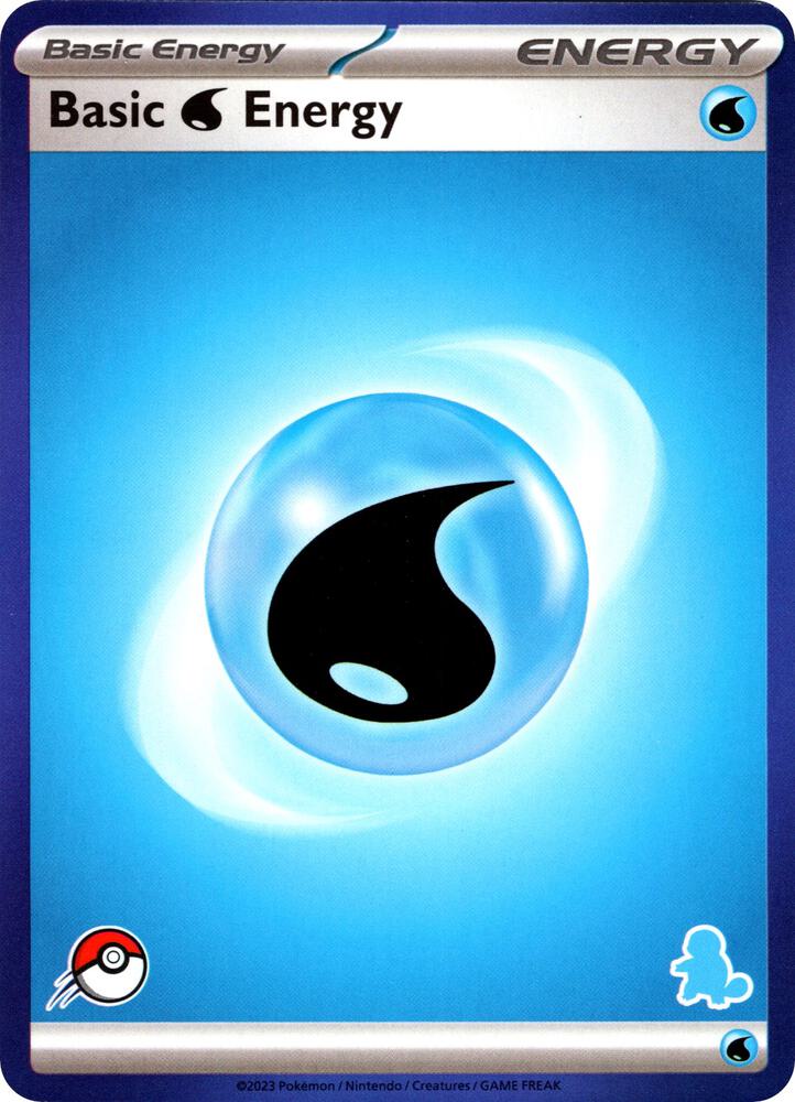 Basic Water Energy (Blue Border) card image