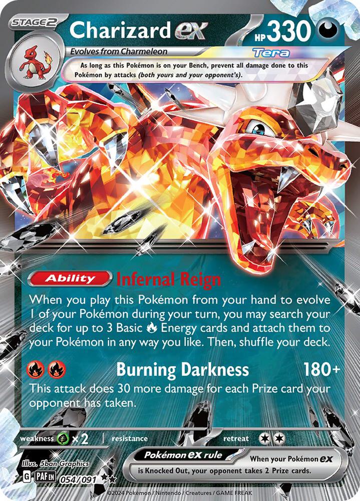 Charizard ex - 054/091 card image
