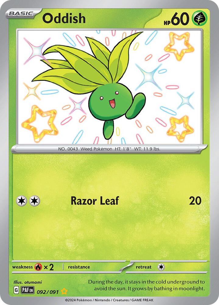 Oddish card image