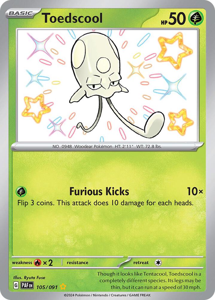 Toedscool - 105/091 card image