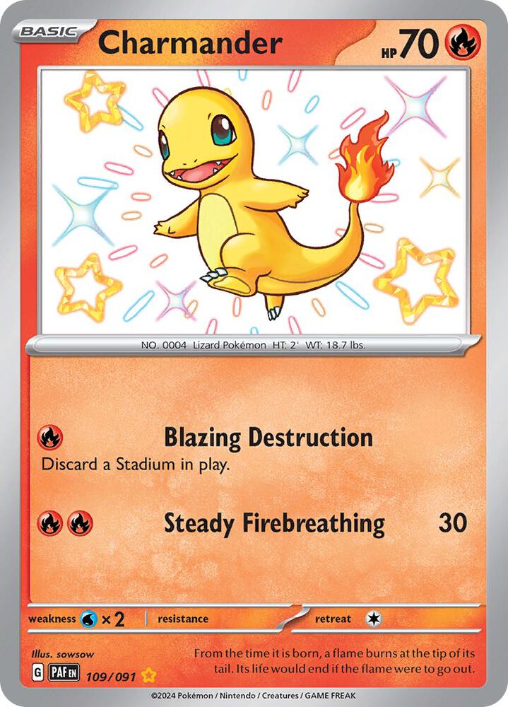Charmander - 109/091 card image