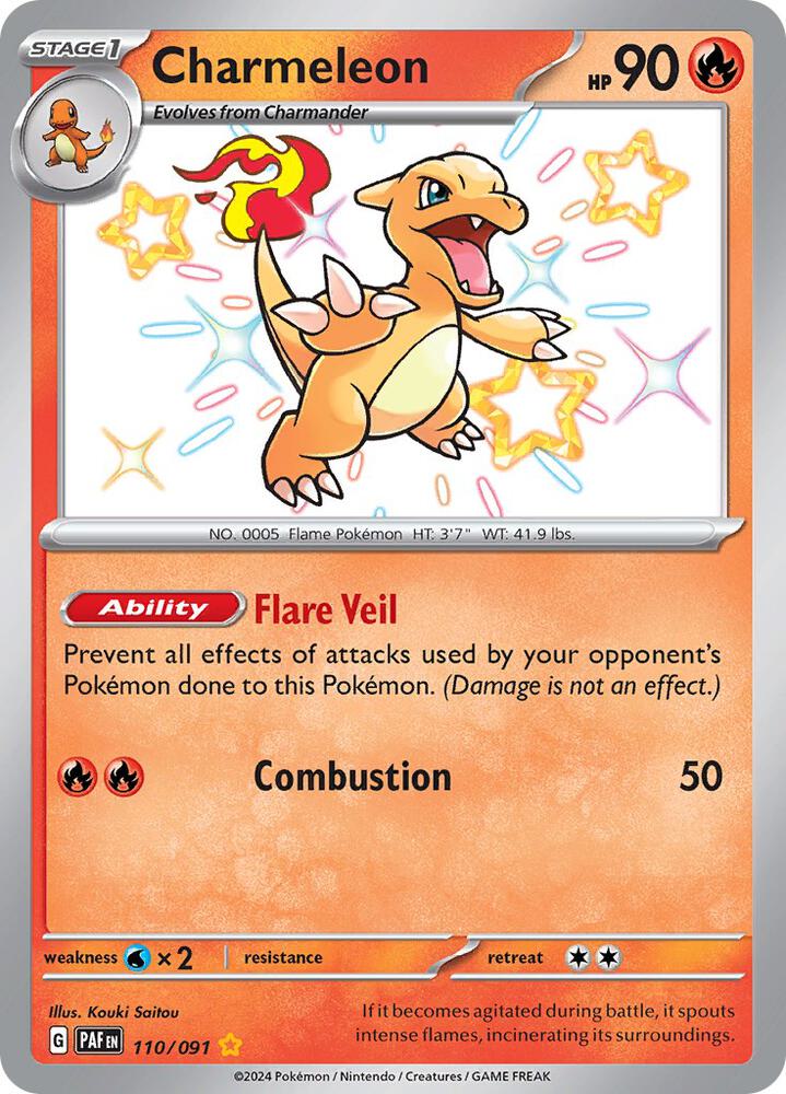 Charmeleon - 110/091 card image