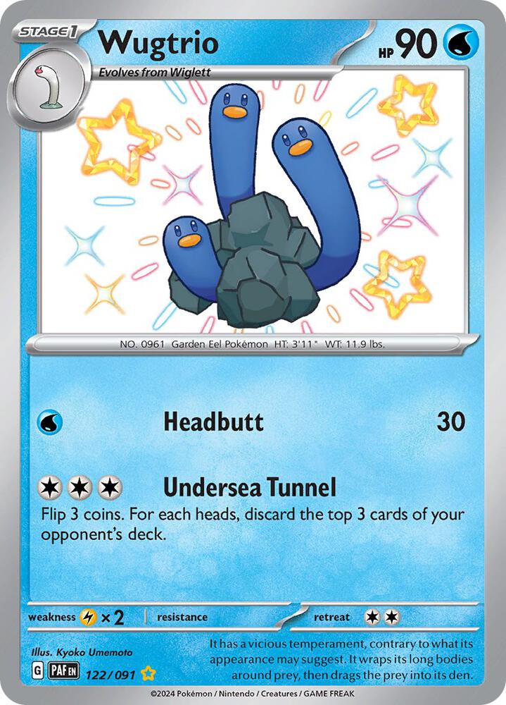 Wugtrio - 122/091 card image