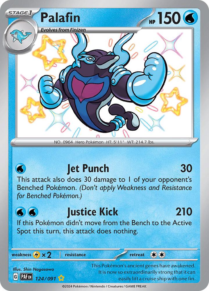 Palafin - 124/091 card image