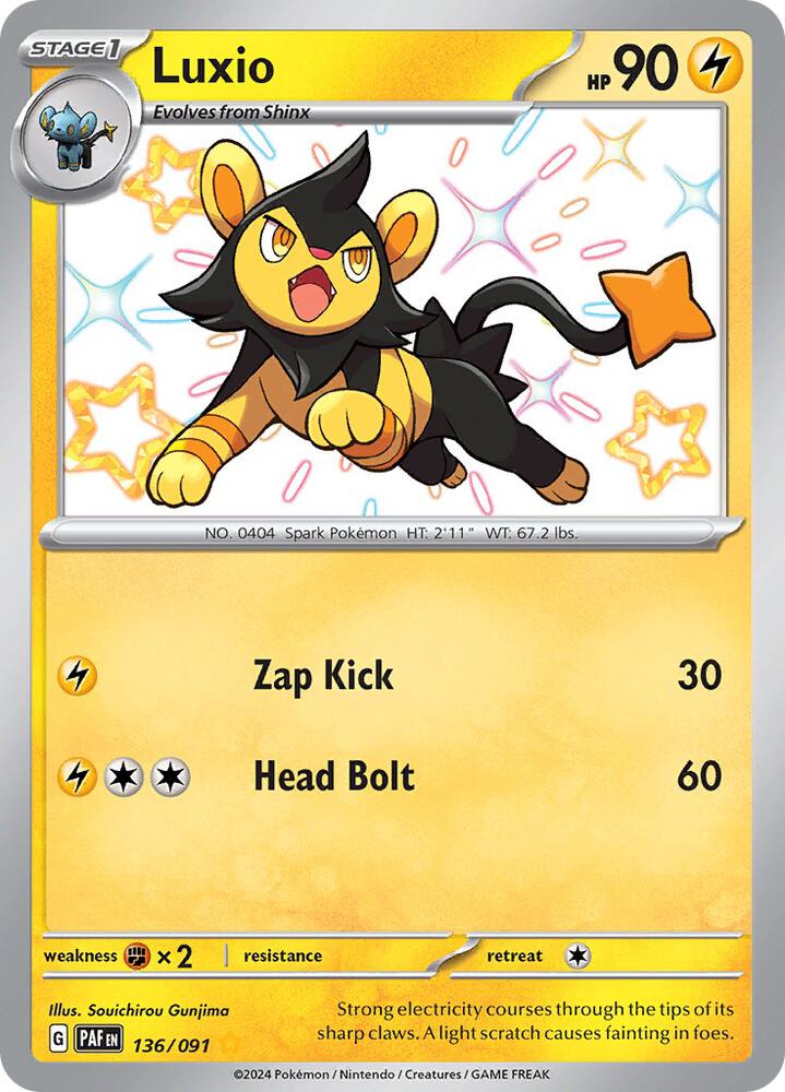 Luxio card image