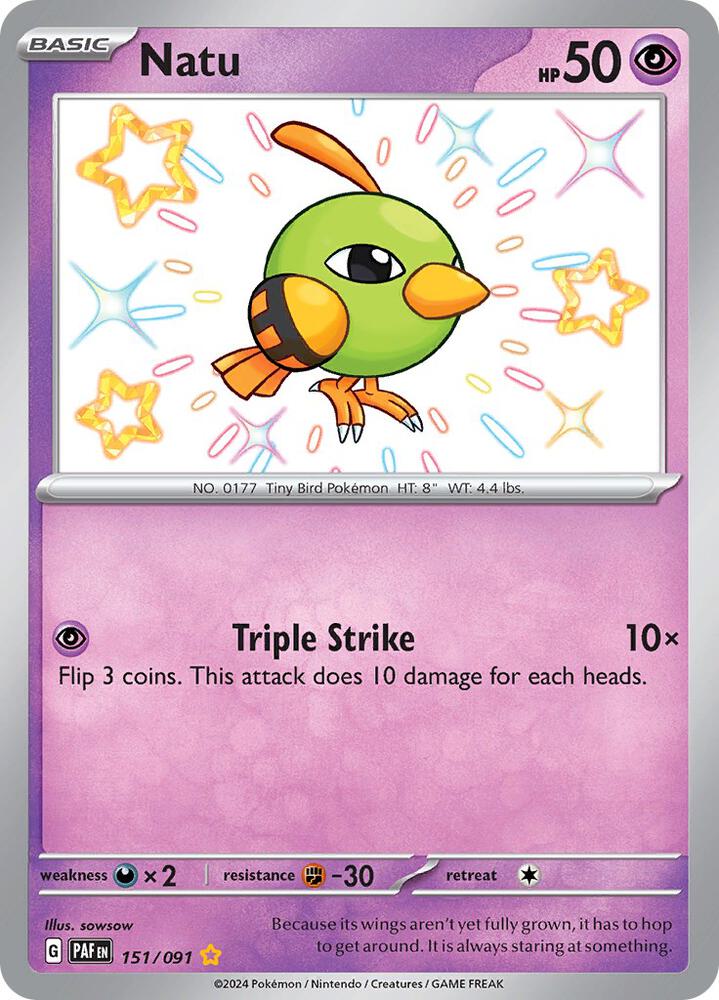 Natu - 151/091 card image