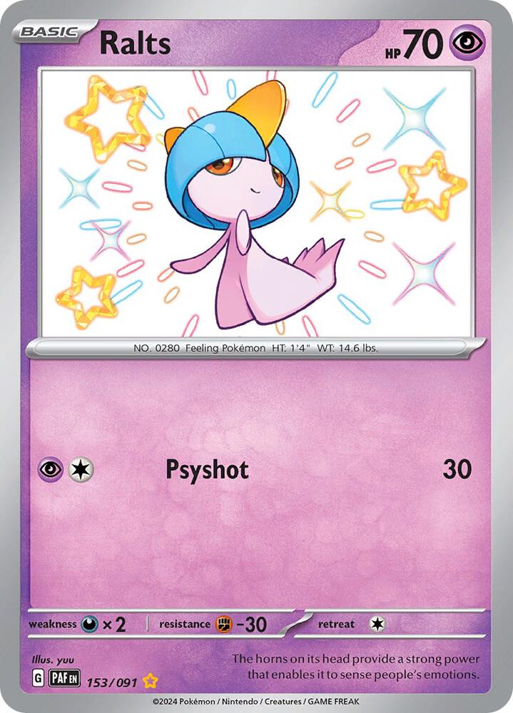 Ralts - 153/091 card image