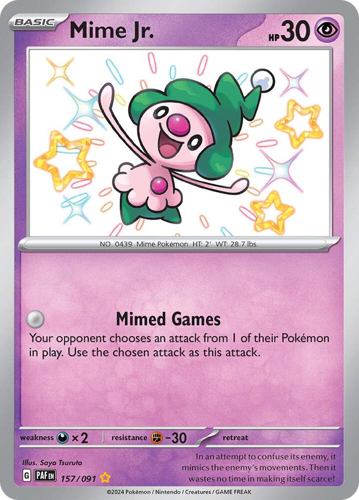 Mime Jr. - 157/091 card image