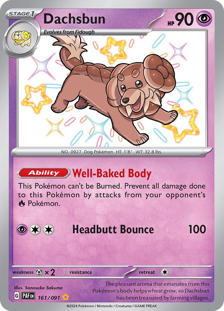 Dachsbun - 161/091 card image