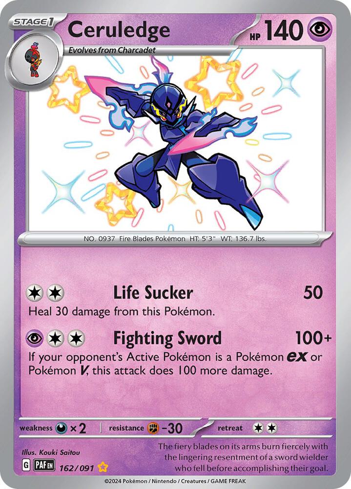 Ceruledge - 162/091 card image