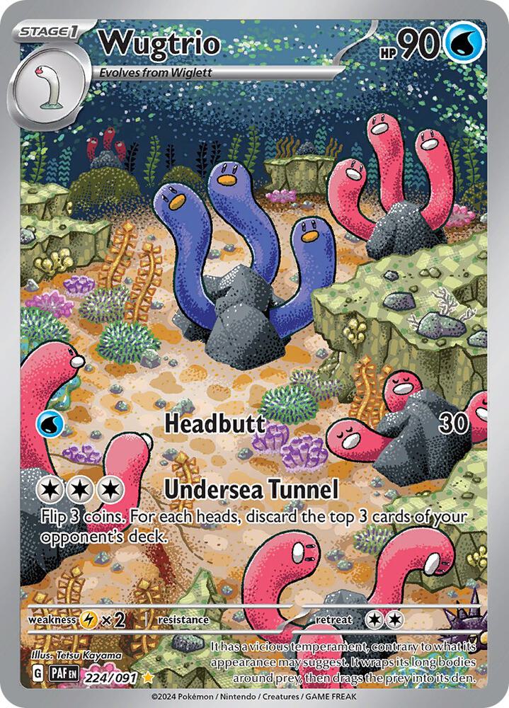 Wugtrio - 224/091 card image