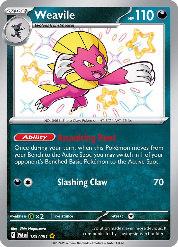 Weavile card image