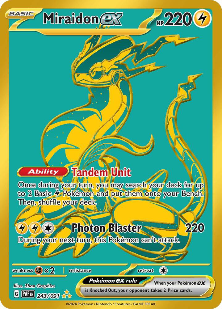 Miraidon ex card image