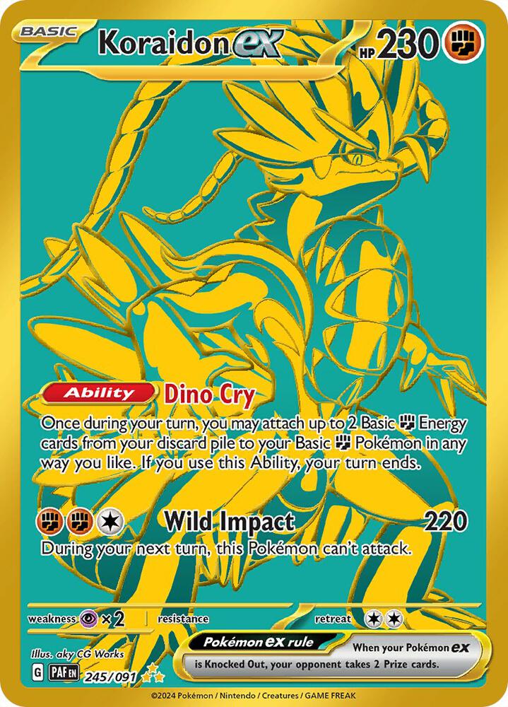 Koraidon ex card image