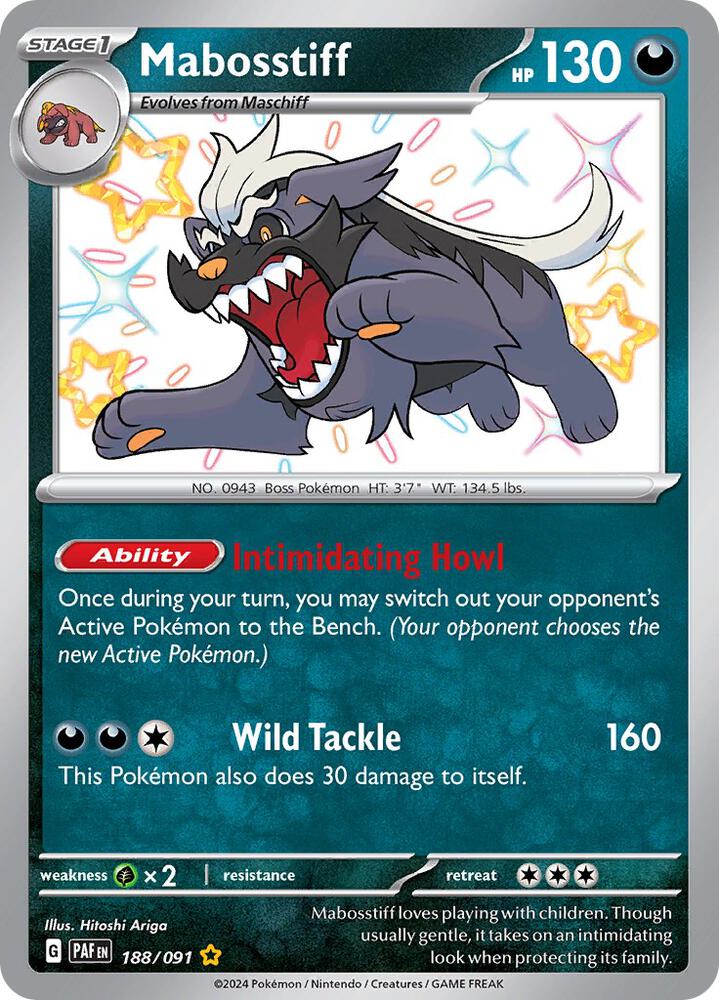 Mabosstiff - 188/091 card image