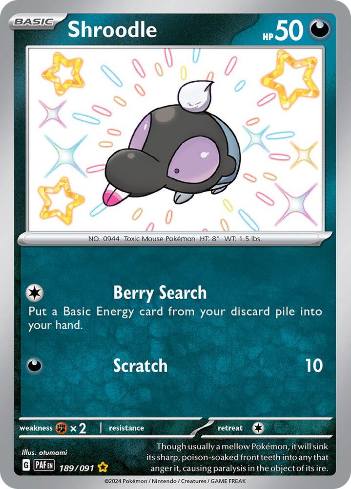 Shroodle - 189/091 card image