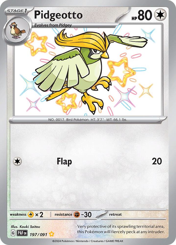 Pidgeotto card image