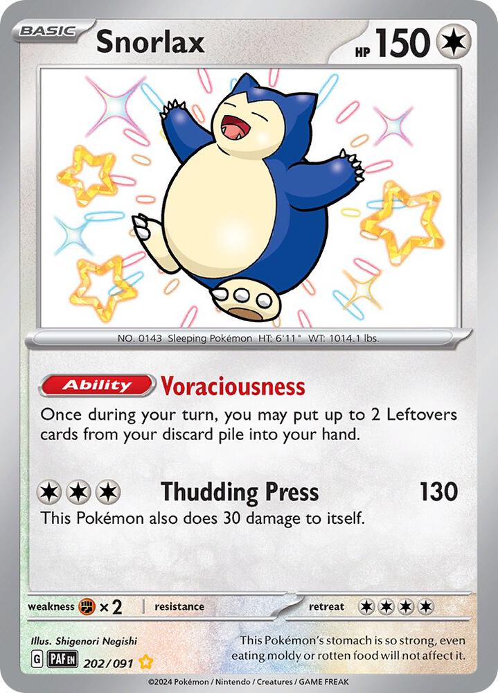 Snorlax card image