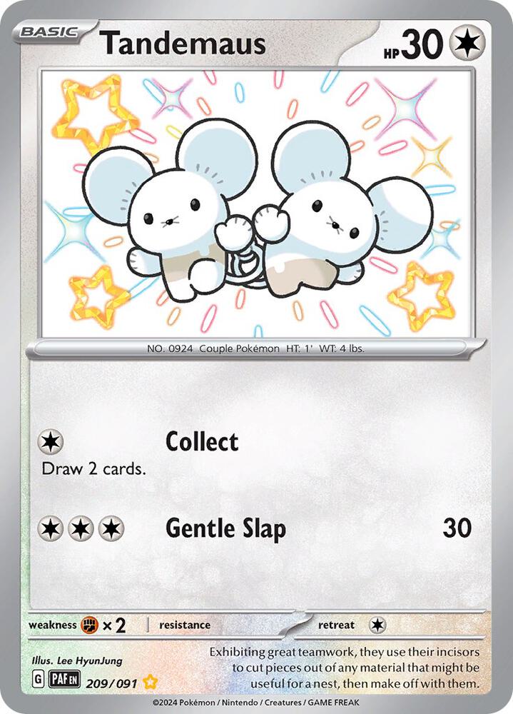 Tandemaus - 209/091 card image