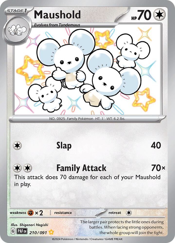 Maushold - 210/091 card image