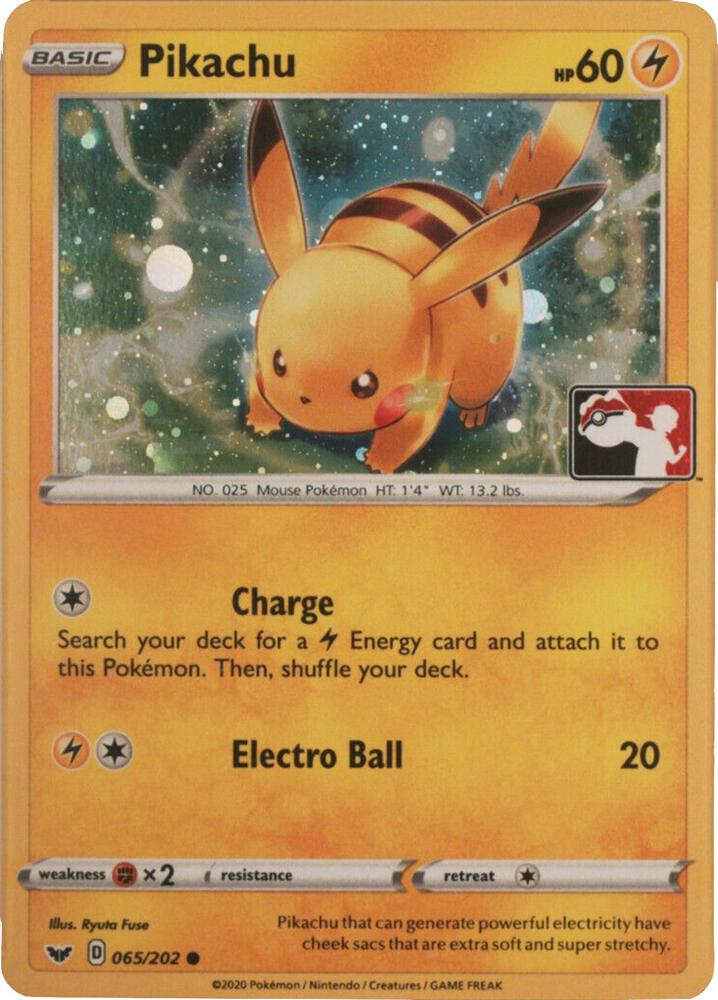 Pikachu - 065/202 (Cosmos Holo) card image