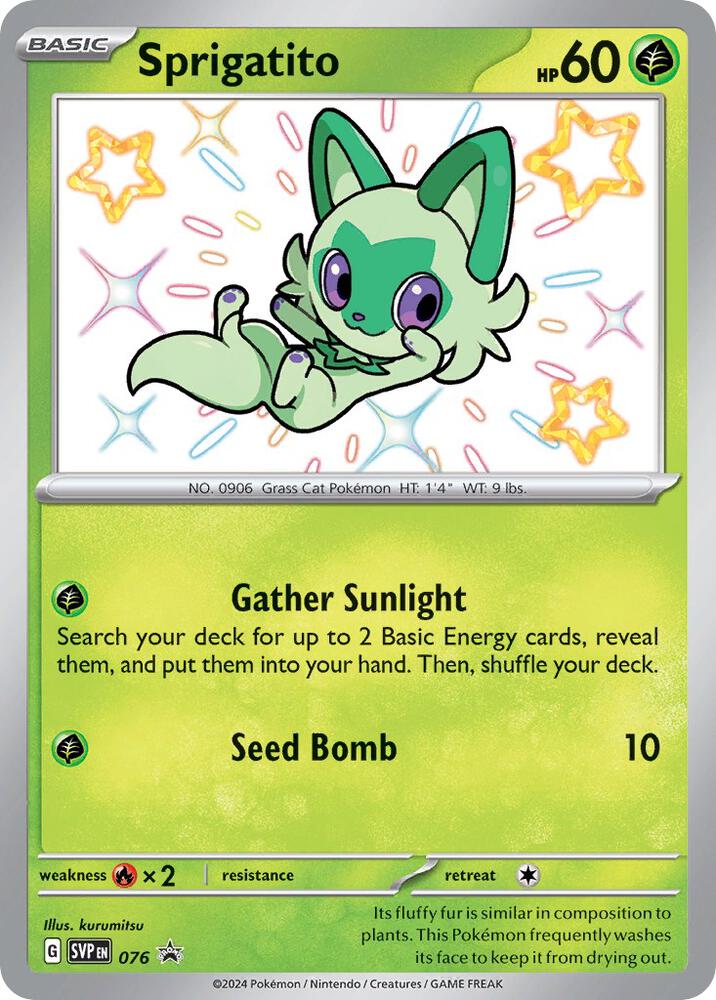 Sprigatito - 076 card image