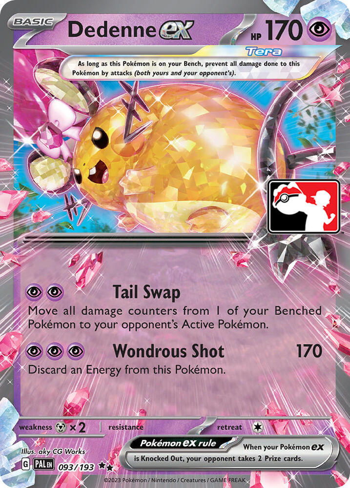 Dedenne ex - 093/193 card image