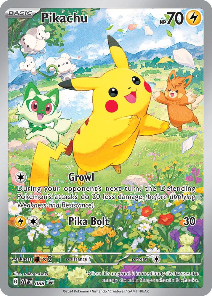 Pikachu - 088 card image