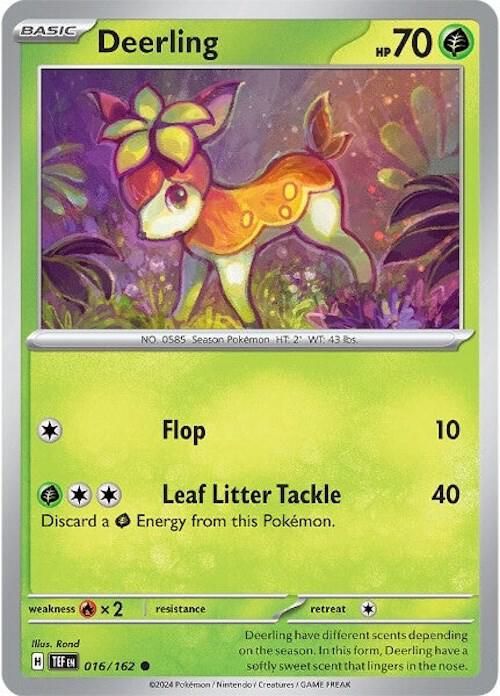 Deerling - 016/162 card image