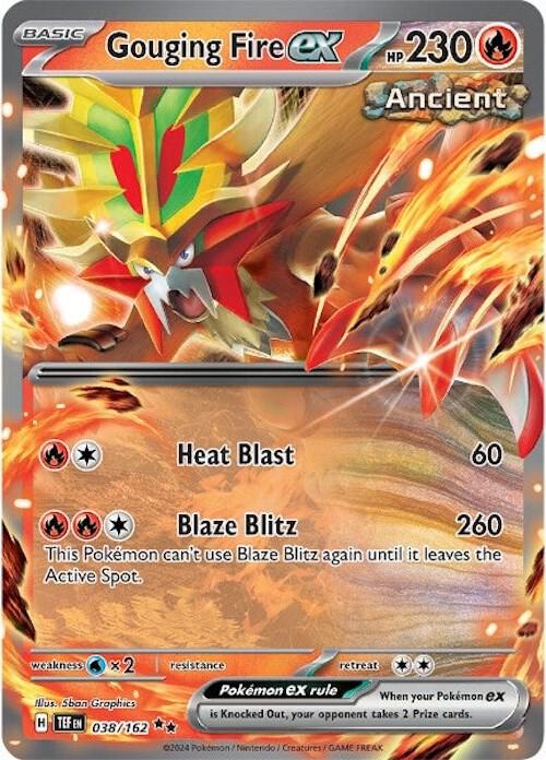 Gouging Fire ex - 038/162 card image